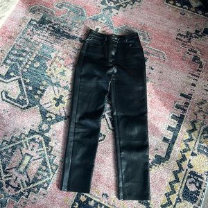 ARITZIA MELINA LEATHER PANTS